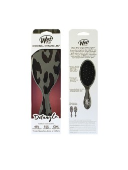 Wet Brush Districante originale Safari Leopardo grigio scuro donna