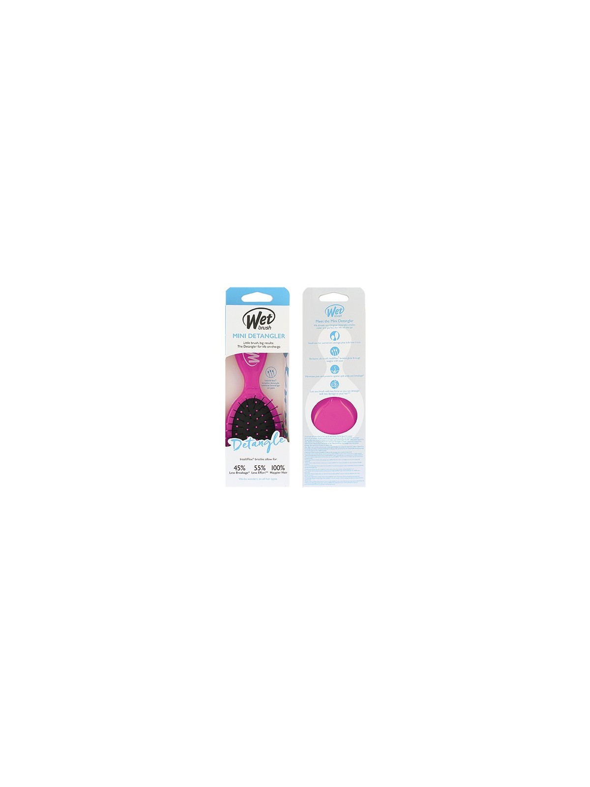 Wet Brush Mini Detangler Pink