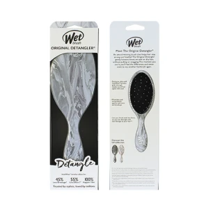 Wet Brush Districante marmo metallizzato argento donna