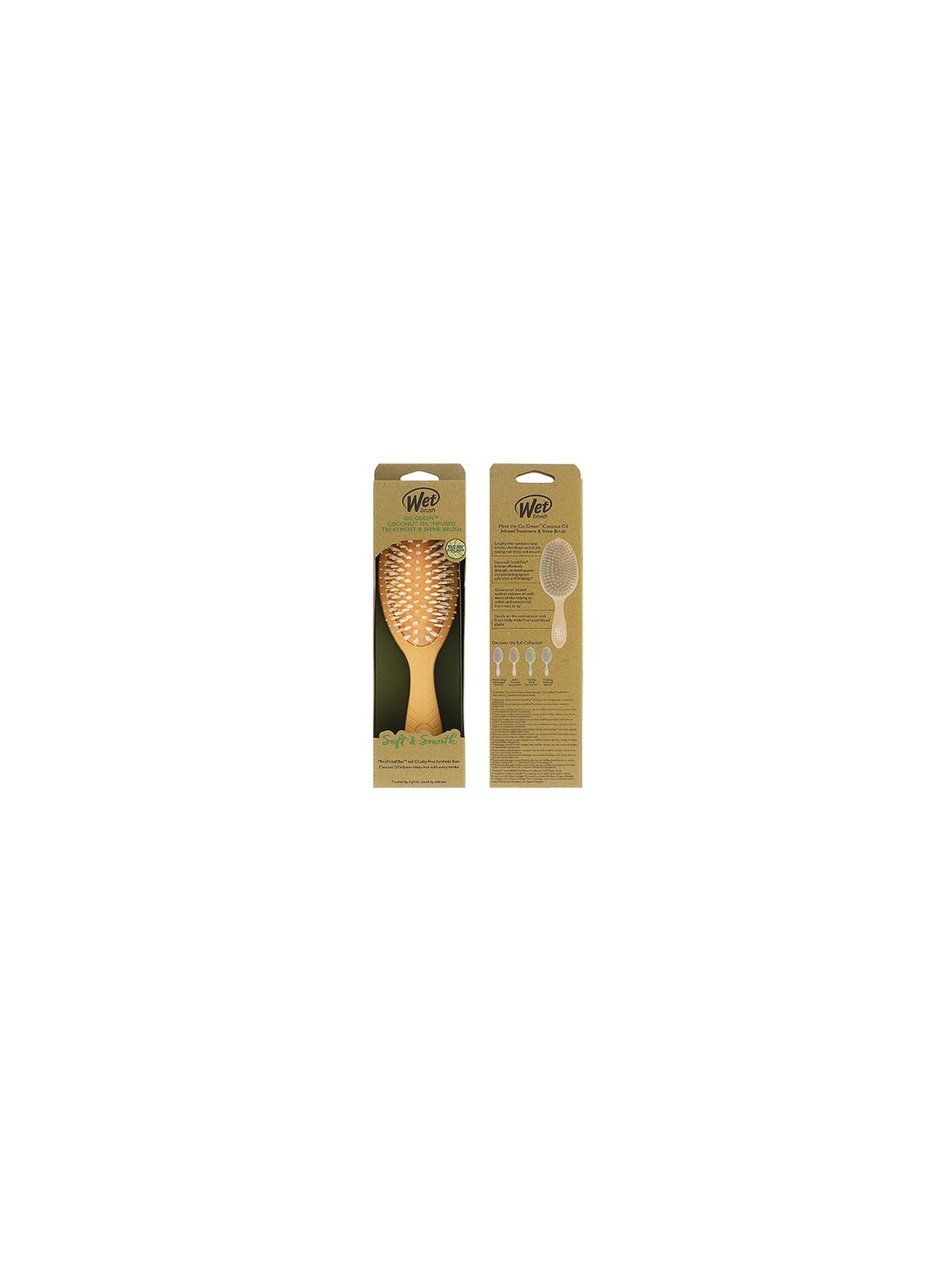 Spazzola Wet Brush Go Green al Cocco