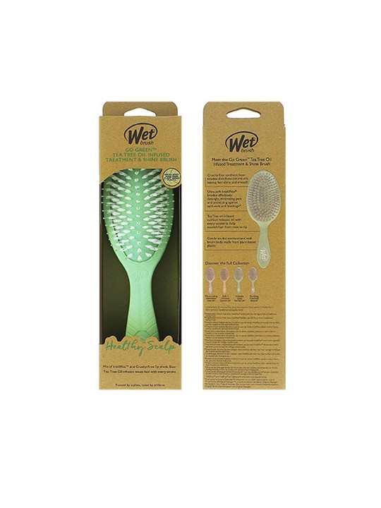 Spazzola Wet Brush Go Green al Tea Tree