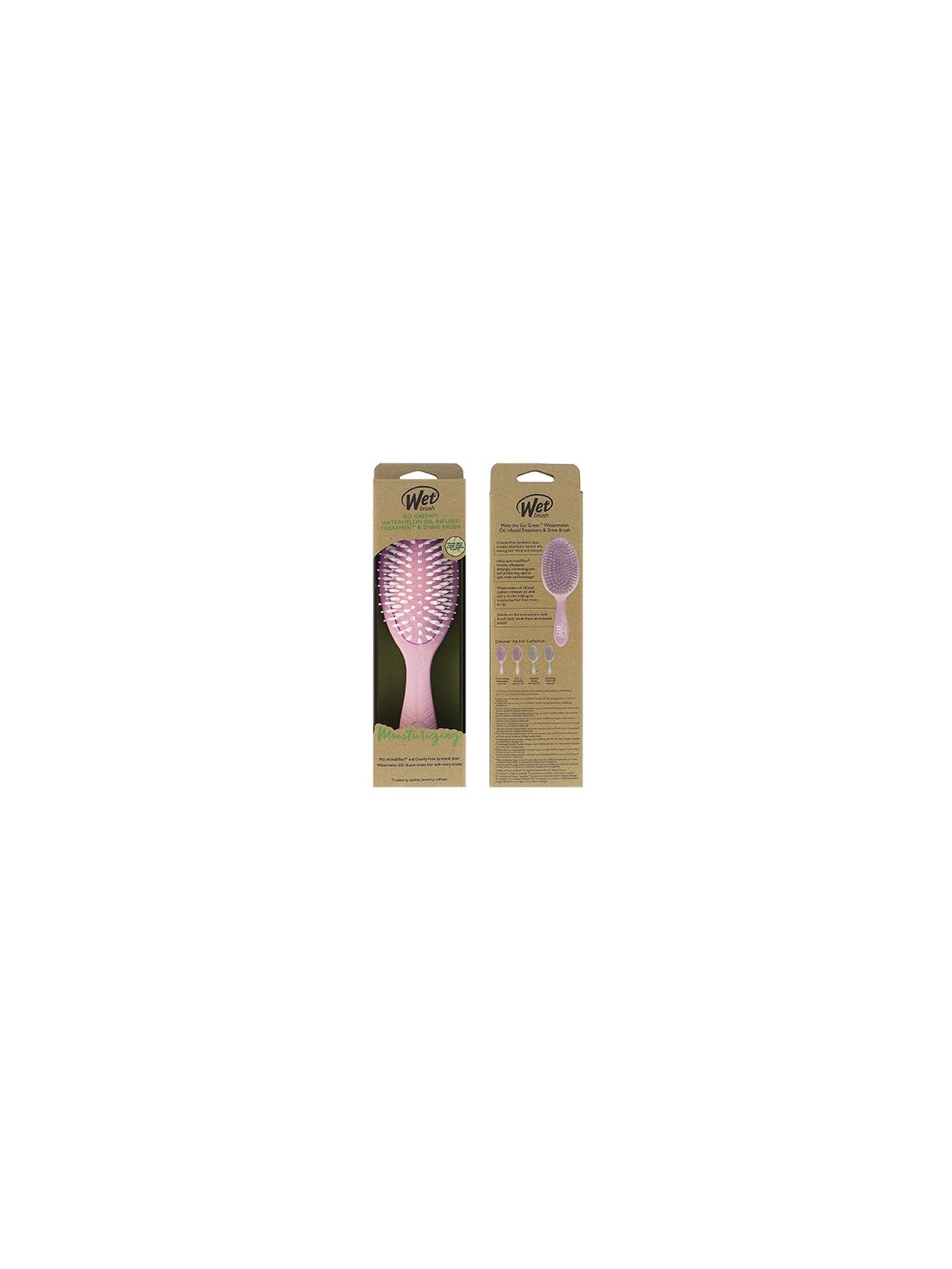 Wet Brush Pennello Go Green per trattamento e lucentezza allanguria donna