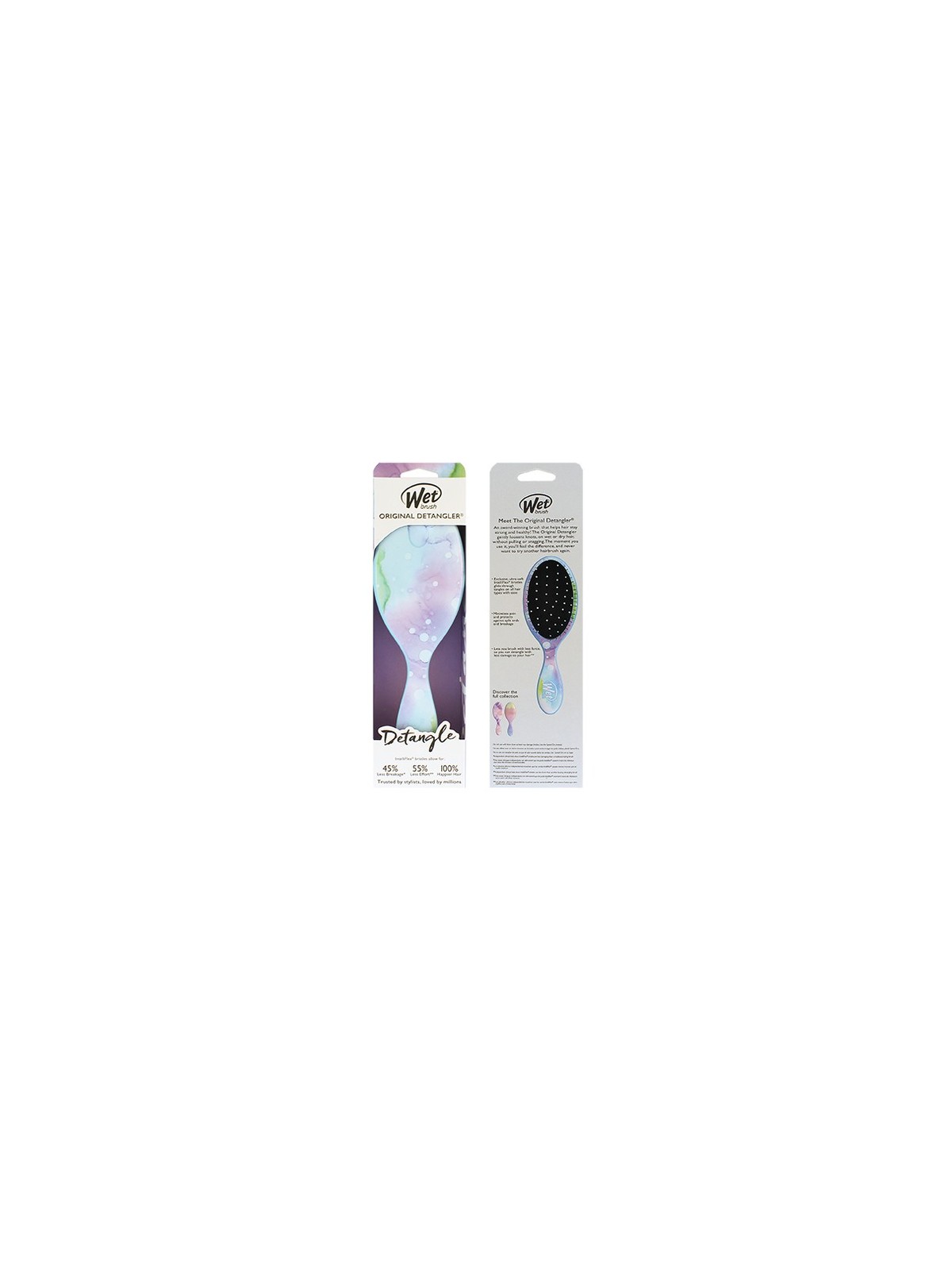 Wet Brush Districante originale Colorwash Splatter donna
