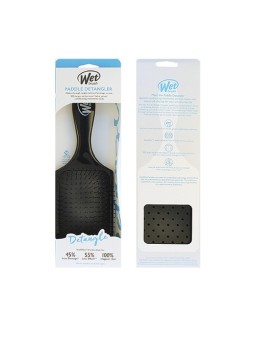 Spazzola per capelli Wet Brush Paddle Districante Nero