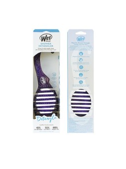 Spazzola doccia districante Wet Brush Doccia Viola Glitter