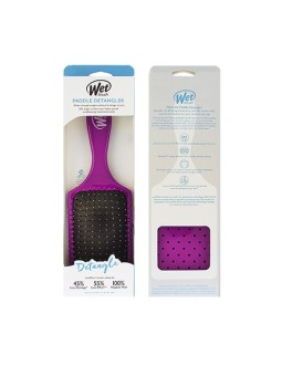 Spazzola per capelli Wet Brush Paddle Districante Viola