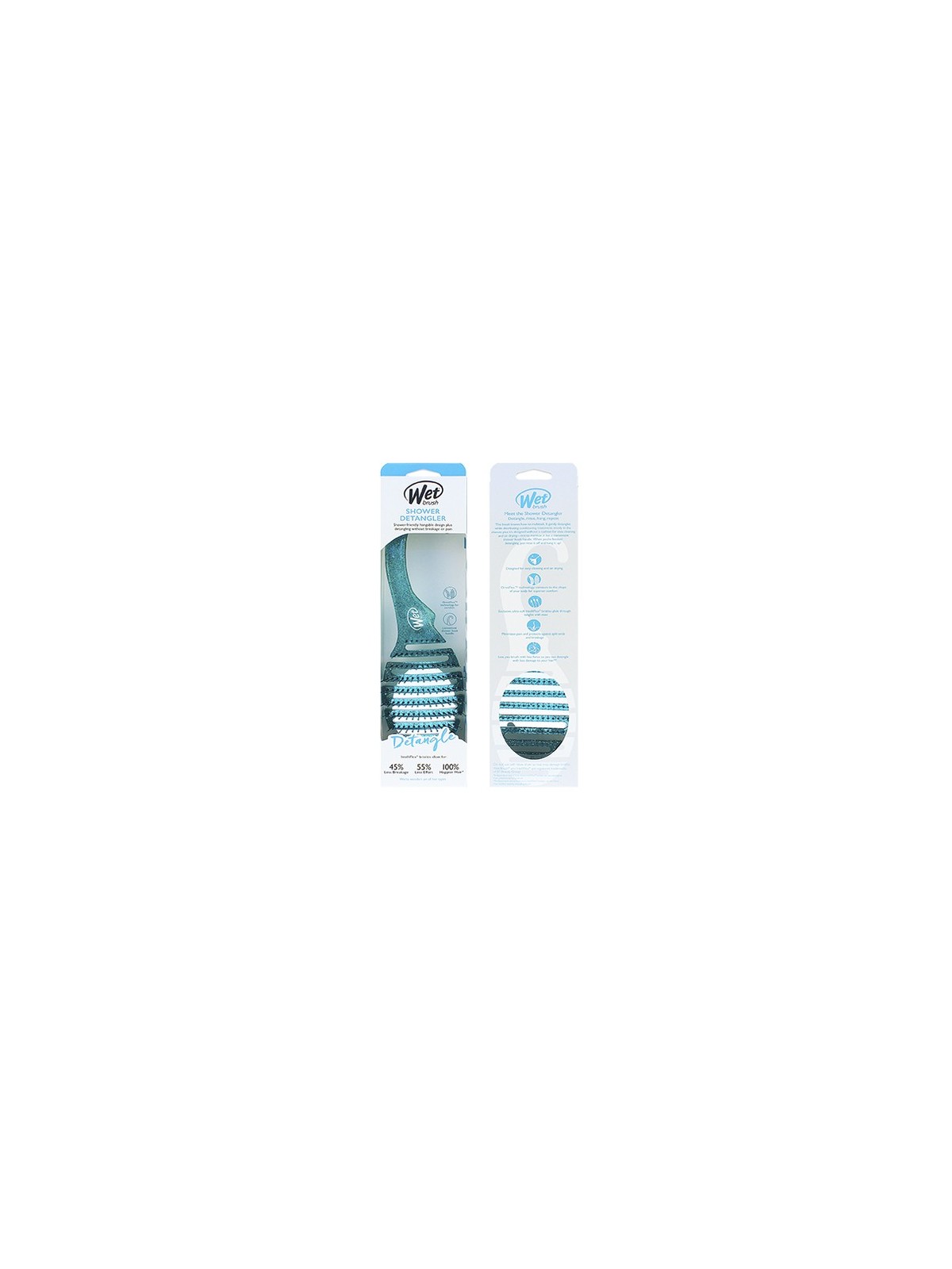 Wet Brush Doccia Districante Teal Glitter donna