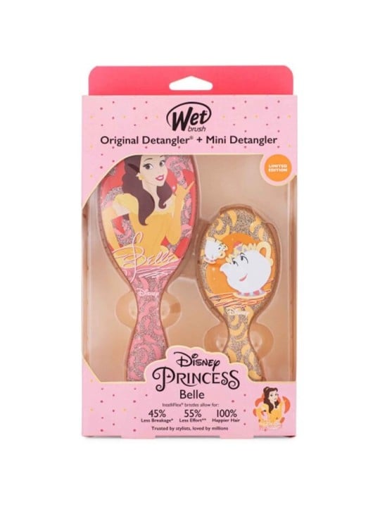 Wet Brush Disney Princess Belle Hair Brush Set unisex