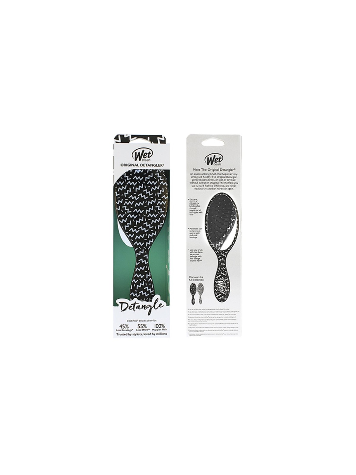 Wet Brush Original Hipster Squiggle Detangling Hair Brush