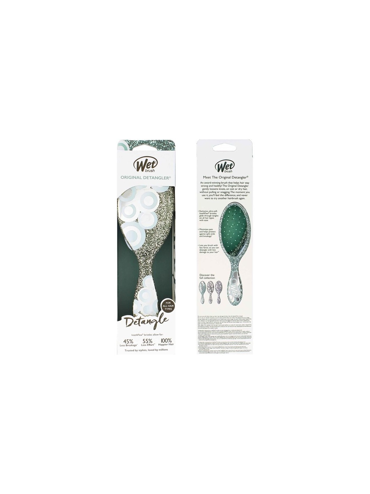 Wet Brush Original Detangler Groovy Disco Teal