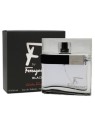S. Ferragamo F By Ferragamo Black Eau de Toilette Spray Uomo 100ml