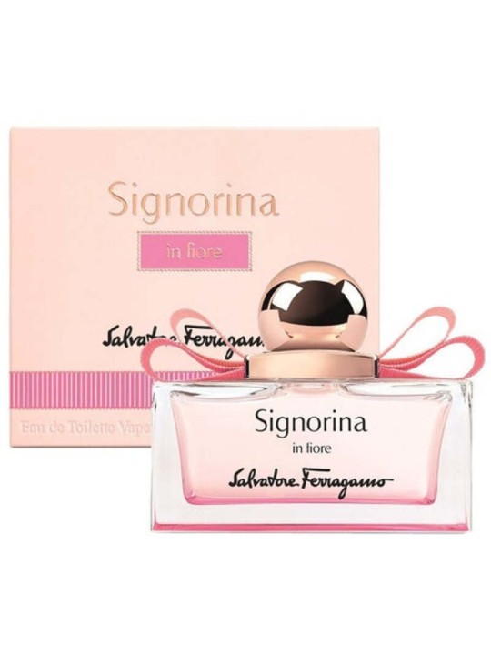 S. Ferragamo Signorina In Fiore eau de toilette Spray donna 100ml Salvatore Ferragamo www.essenzetotalstyle.com 