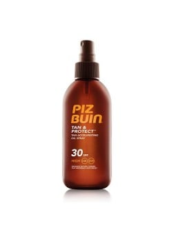 Doubly accelerates the natural tanning process - Tan & Protect Tan Accelerating Oil Spray SPF 6