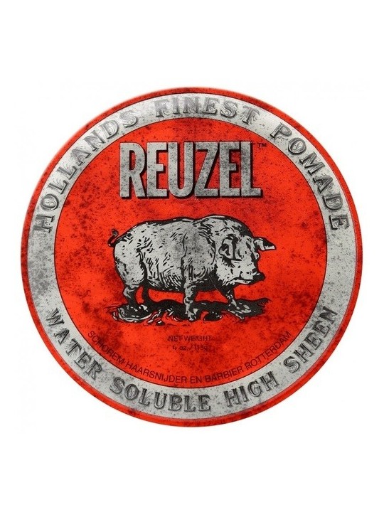 Reuzel Red Pomade Water Soluble High Sheed Pomata per capelli donna 3400g