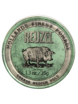 Pomata per capelli REUZEL Grease Medio Hol Green