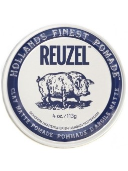 Reuzel Clay Matte Pomade - Pomata Opaca Uomo