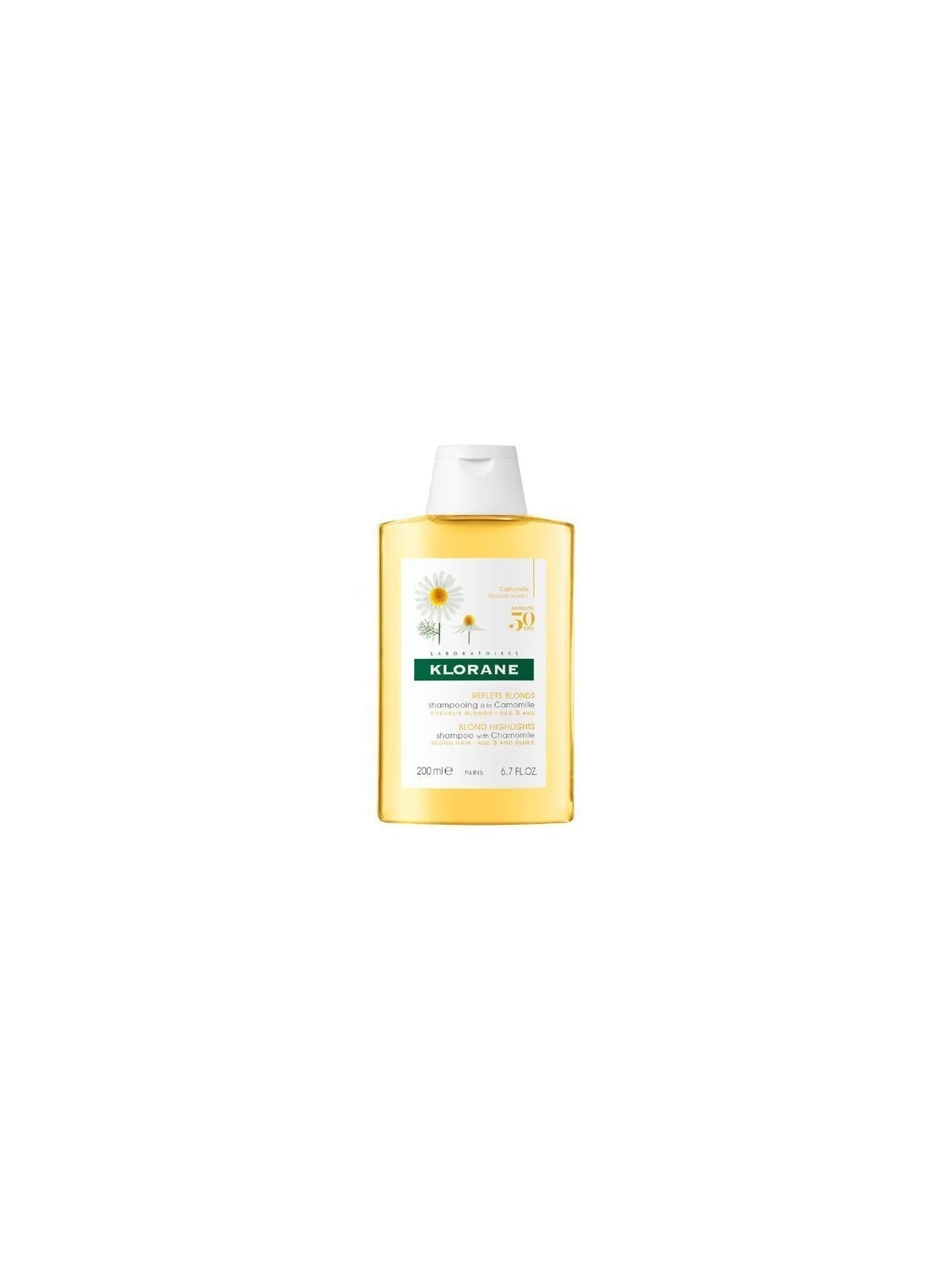 Shampoo Schiarente alla Camomilla Shampoo illuminante dai riflessi biondi 200ml