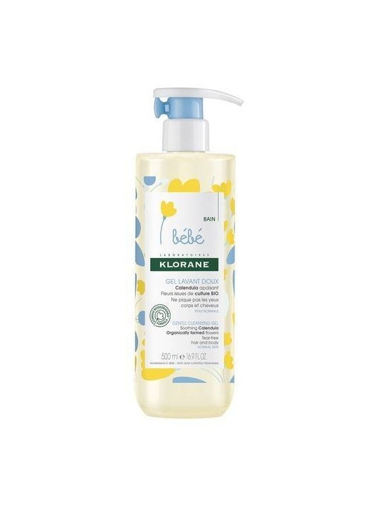 Klorane Bebe Gentle Cleansing Gel - Flowers 500ml