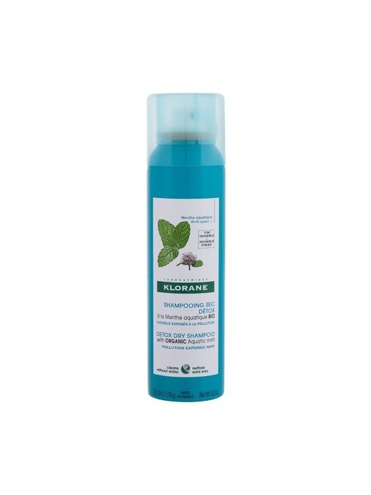 Shampoo secco Klorane MENTA ACQUATICA BIO 150ml