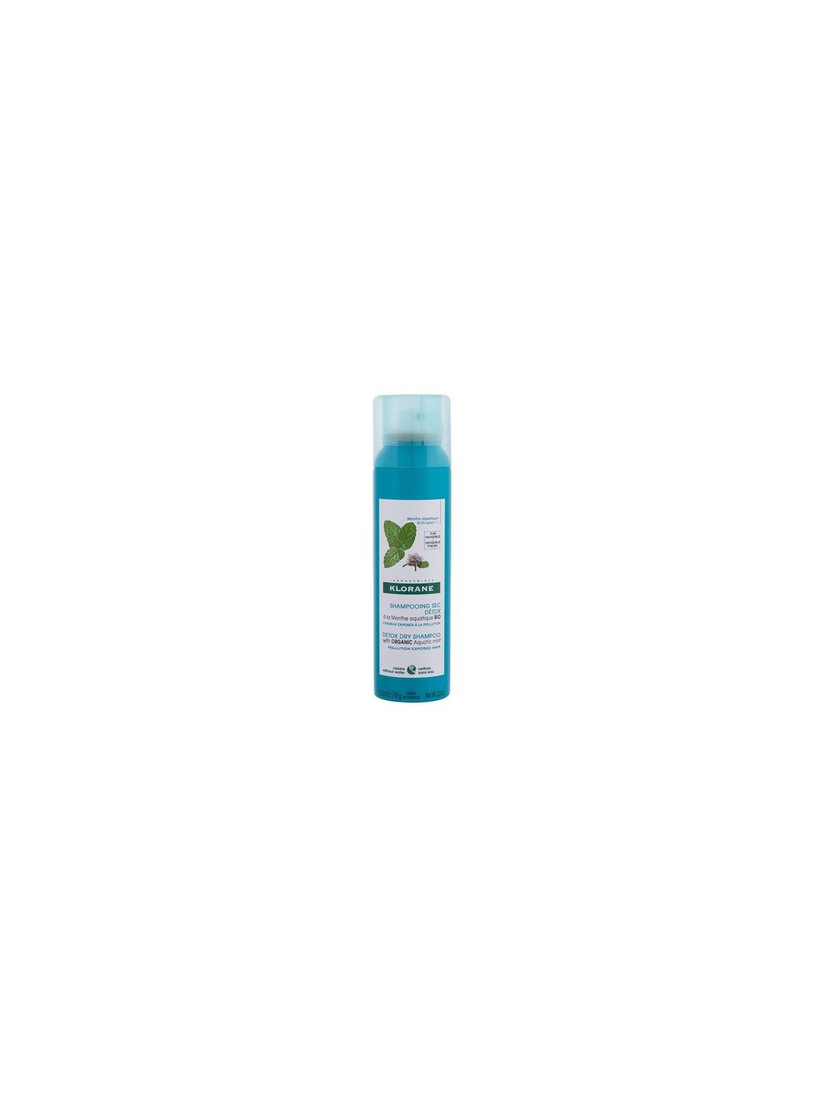 Shampoo secco Klorane MENTA ACQUATICA BIO 150ml