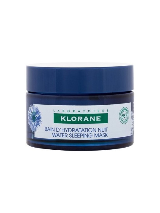 Klorane Water Sleeping Mask - Cornflower & Hyaluronic Acid 50ml