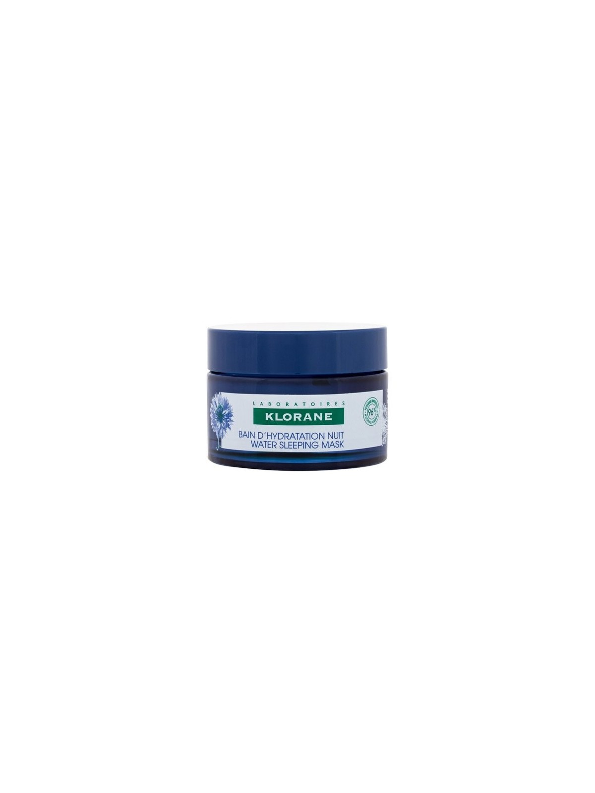 Klorane Water Sleeping Mask - Cornflower & Hyaluronic Acid 50ml