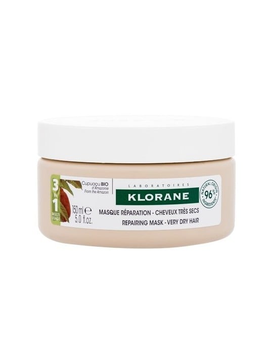 Maschera riparatrice per capelli secchi Klorane AL CUPUAï¿½ï¿½U BIO 150ml