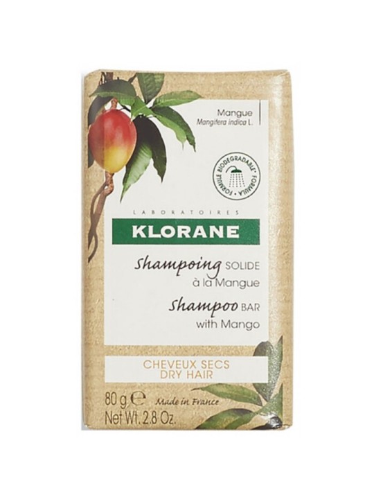 Klorane AL MANGO shampoo solido 80 gr unisex