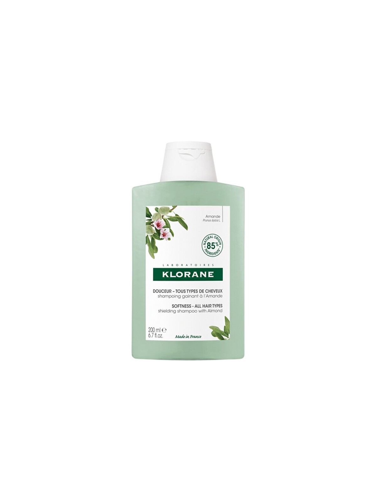 Klorane Softness & Hold Almond Milk Shampoo 200ml