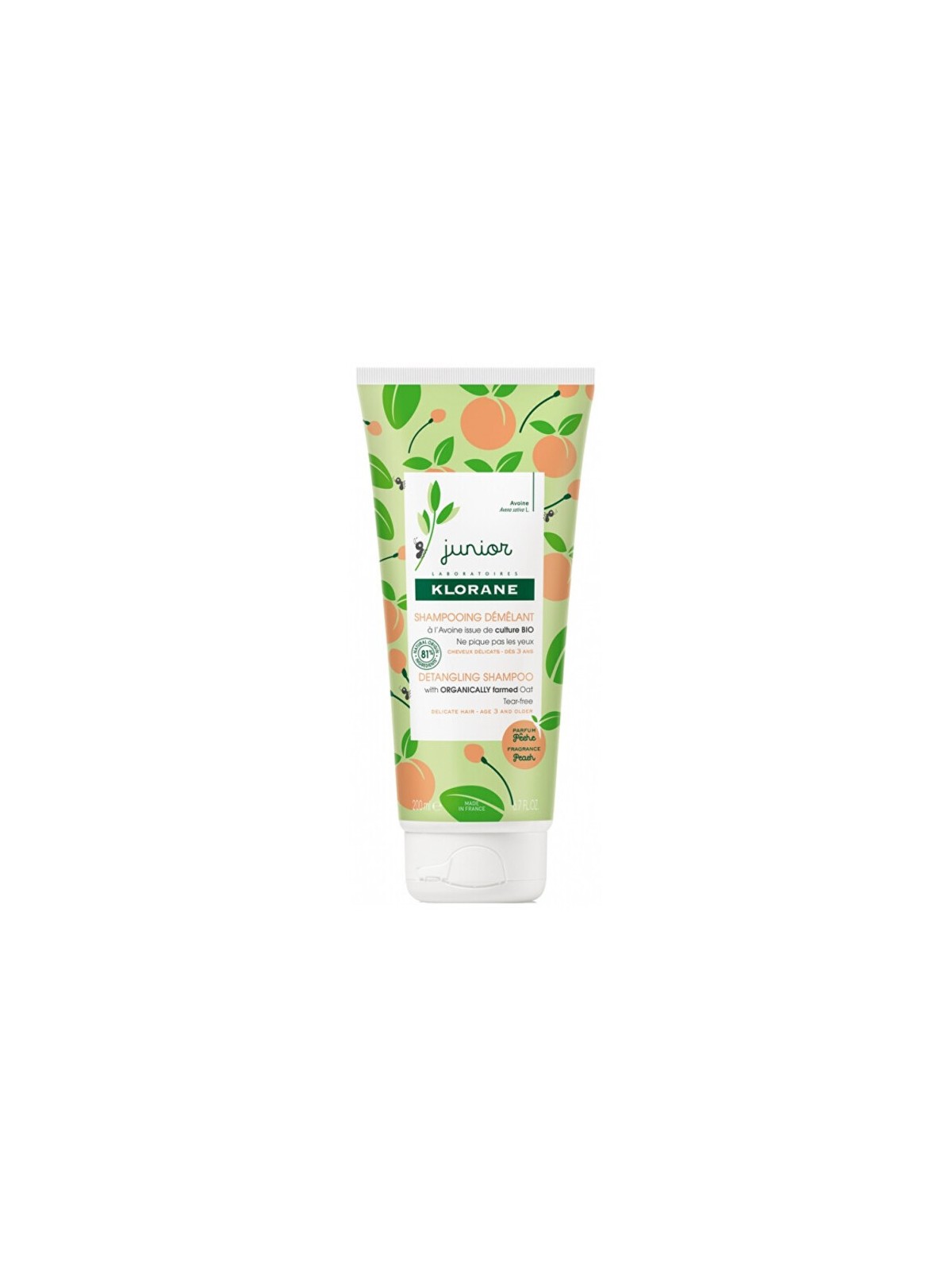 Klorane JUNIOR shampoo districante pesca 200ml