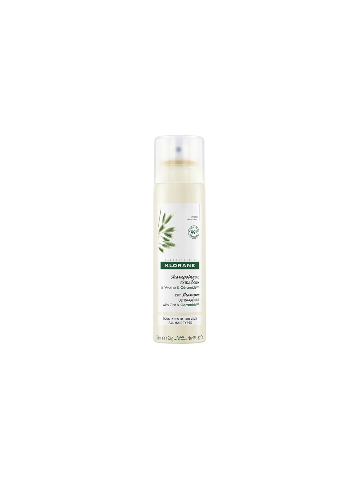 Klorane Dry Shampoo With Oat Milk 150ml All Hair Types