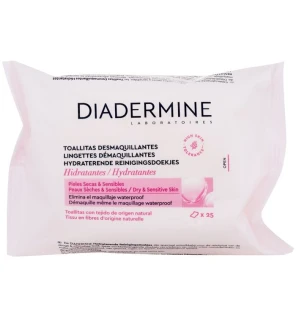 Diadermine Salviettine Struccanti Idratanti 25 Pezzi Unisex