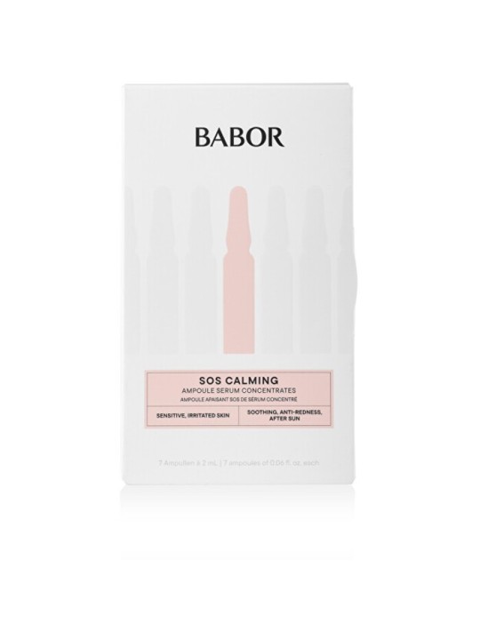 Fiale viso Babor SOS Calming Ampoule Concentrates donna 14ml 7x2ml-Sensitive & Irritated Skin