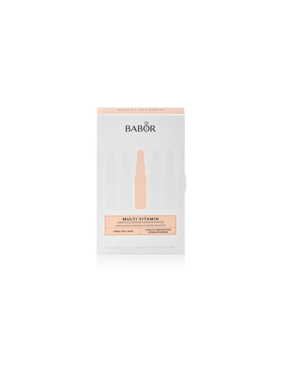 Babor Multi Vitamin Ampoule Concentrates donna 14ml 7x2ml -