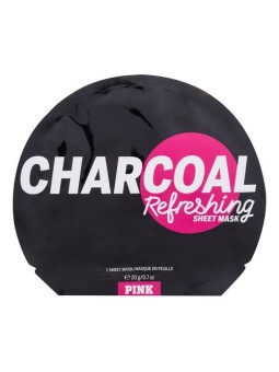 Pink Maschera in tessuto rinfrescante al carbone Maschera viso donna 1 unit