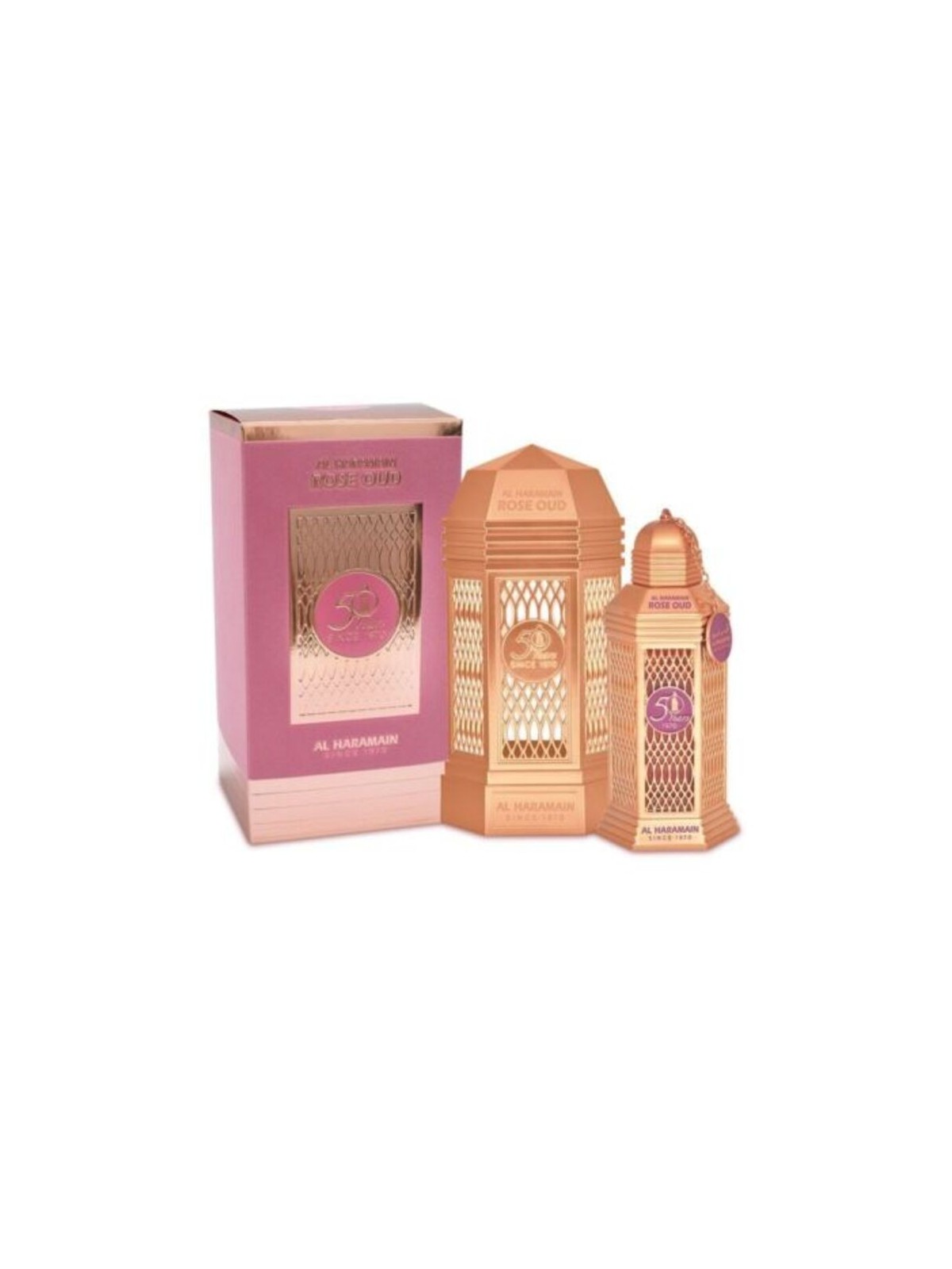 Al Haramain 50 Anni Rose Oud EDP Spray 100ml