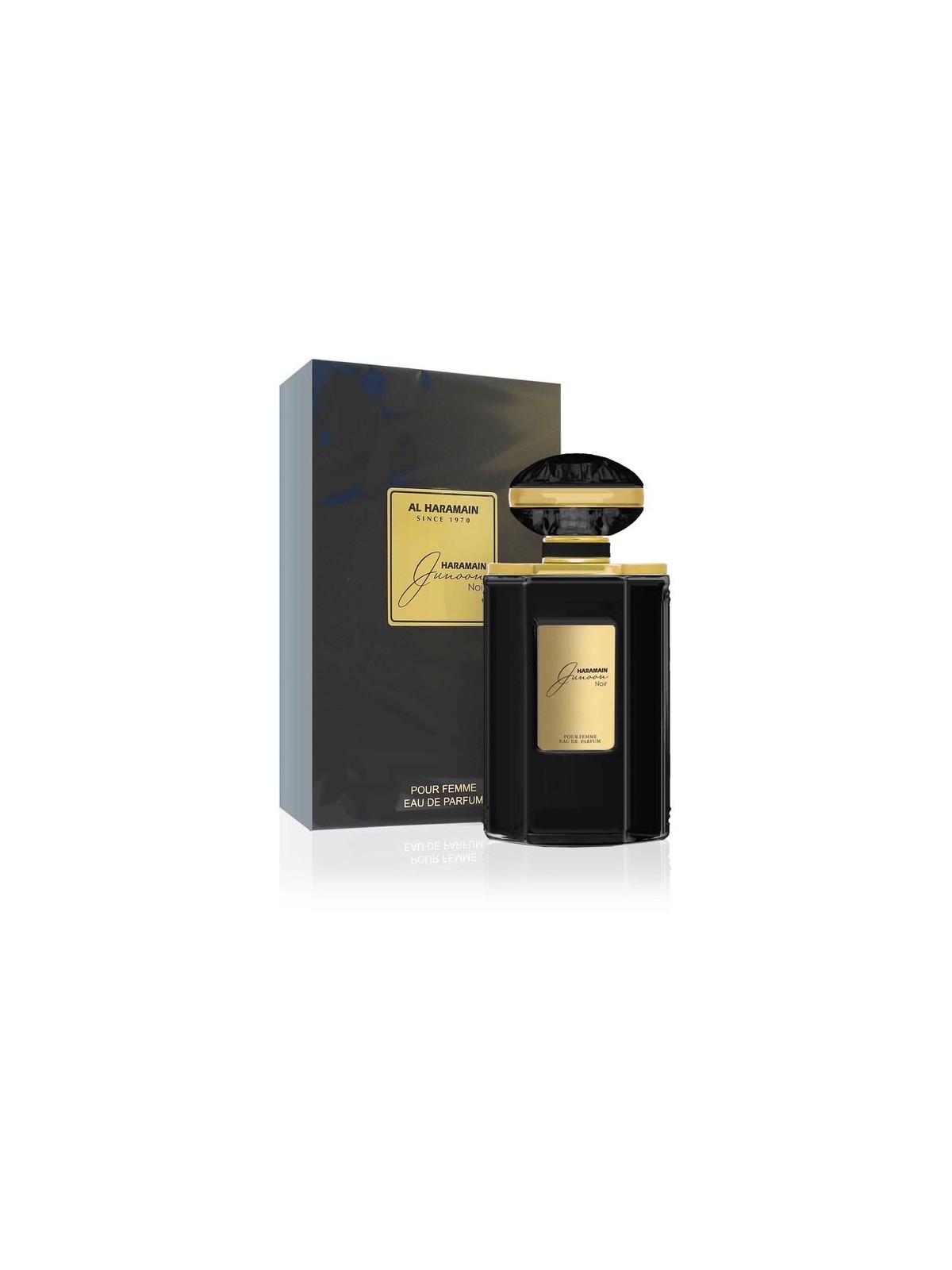 Al Haramain Junoon Noir eau de parfum donna 75ml