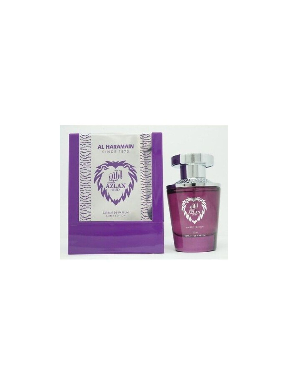 Profumo ambrato Al Haramain Azlan Oud donna 100ml