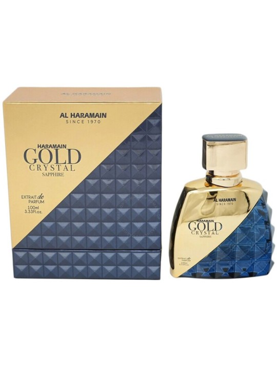 Profumo Al Haramain Zaffiro Cristallo Dorato 100ml