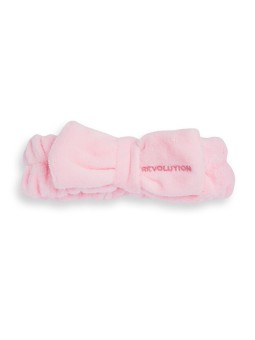 Fascia cosmetica donna con fiocco rosa