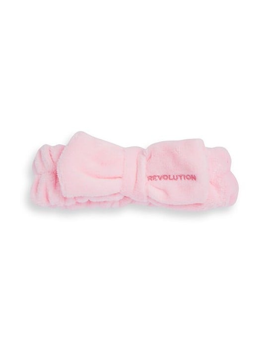 Fascia cosmetica donna con fiocco rosa