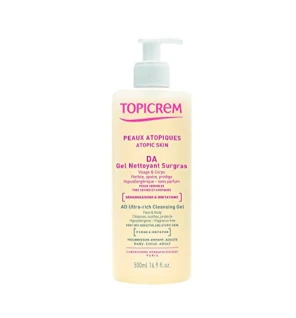 Topicrem DA UltraRich Cleansing Gel Gel detergente ultra nutriente donna 500ml