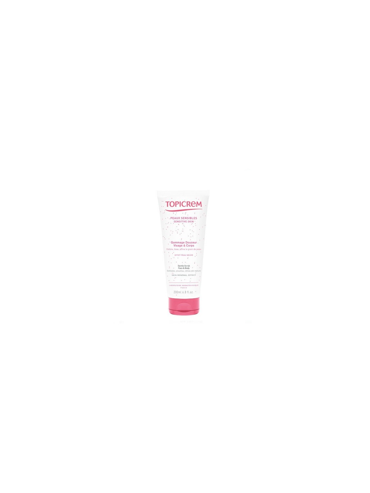 Topicrem Gentle Scrub pelle sensibile Peeling delicato del corpo donna 200ml