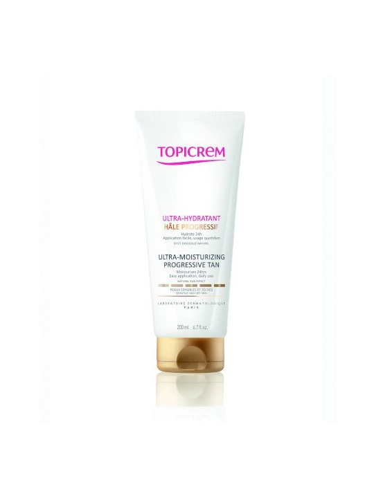 Topicrem UltraIdratante Corpo Luminoso Lozione Intensiva con glitter donna 200ml