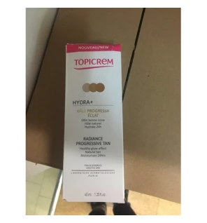 Topicrem HYDRA Radiance Crema Abbronzatura Progressiva Idratante per il viso donna 40ml