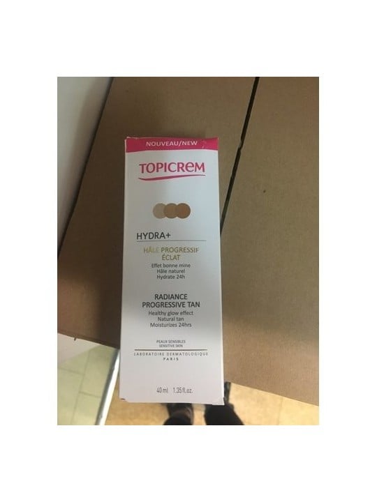 Topicrem HYDRA Radiance Crema Abbronzatura Progressiva Idratante per il viso donna 40ml