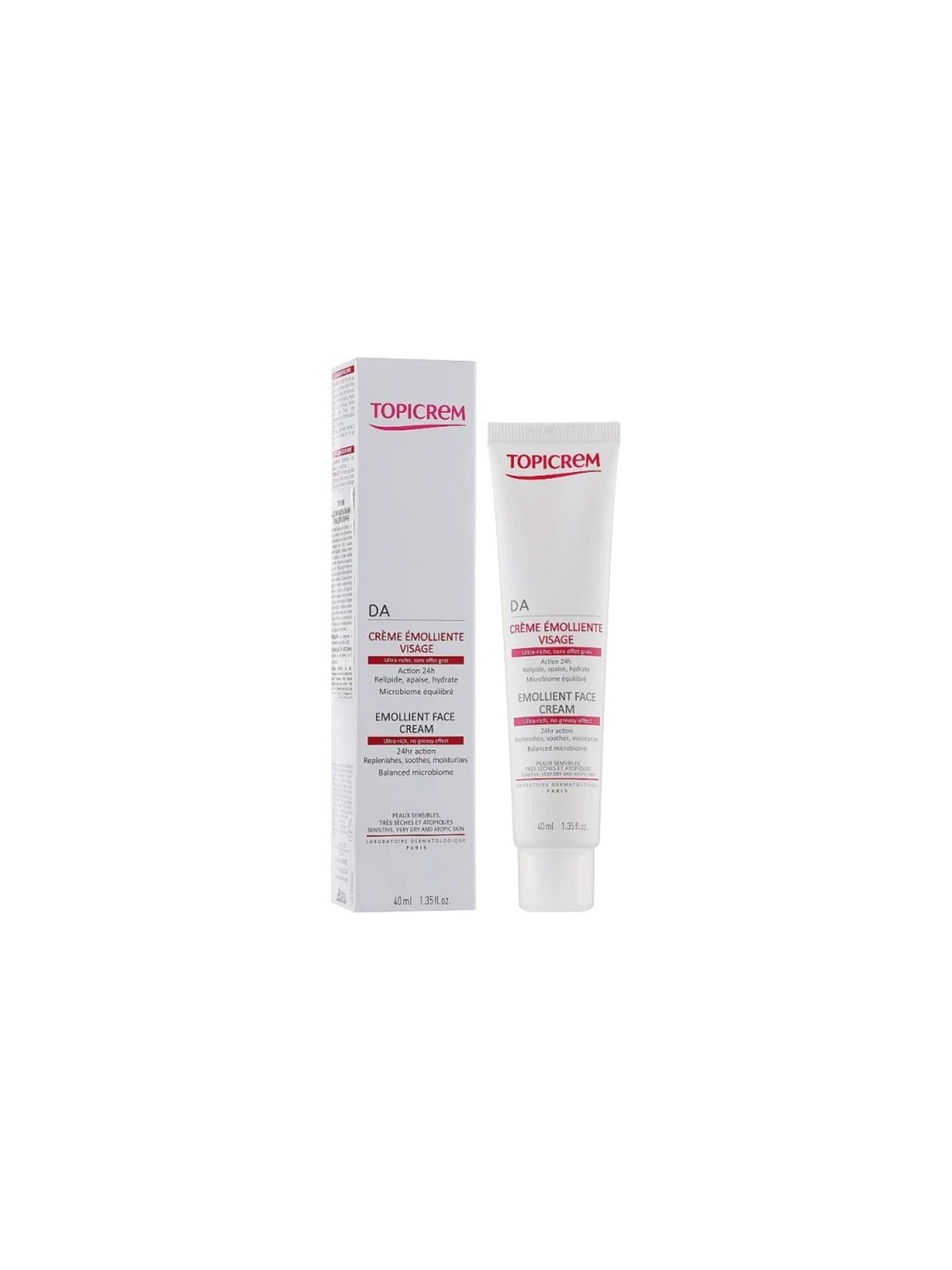 Crema emolliente viso Topicrem DA 40ml