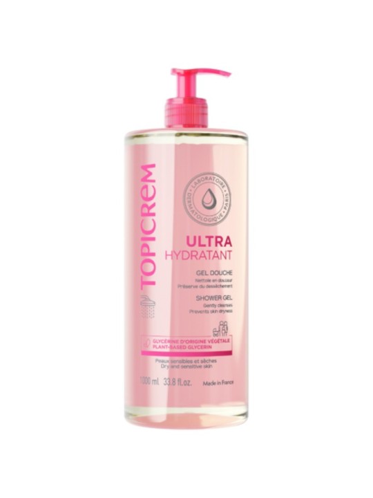 Topicrem UH Gel Detergente Delicato 1000ml Unisex