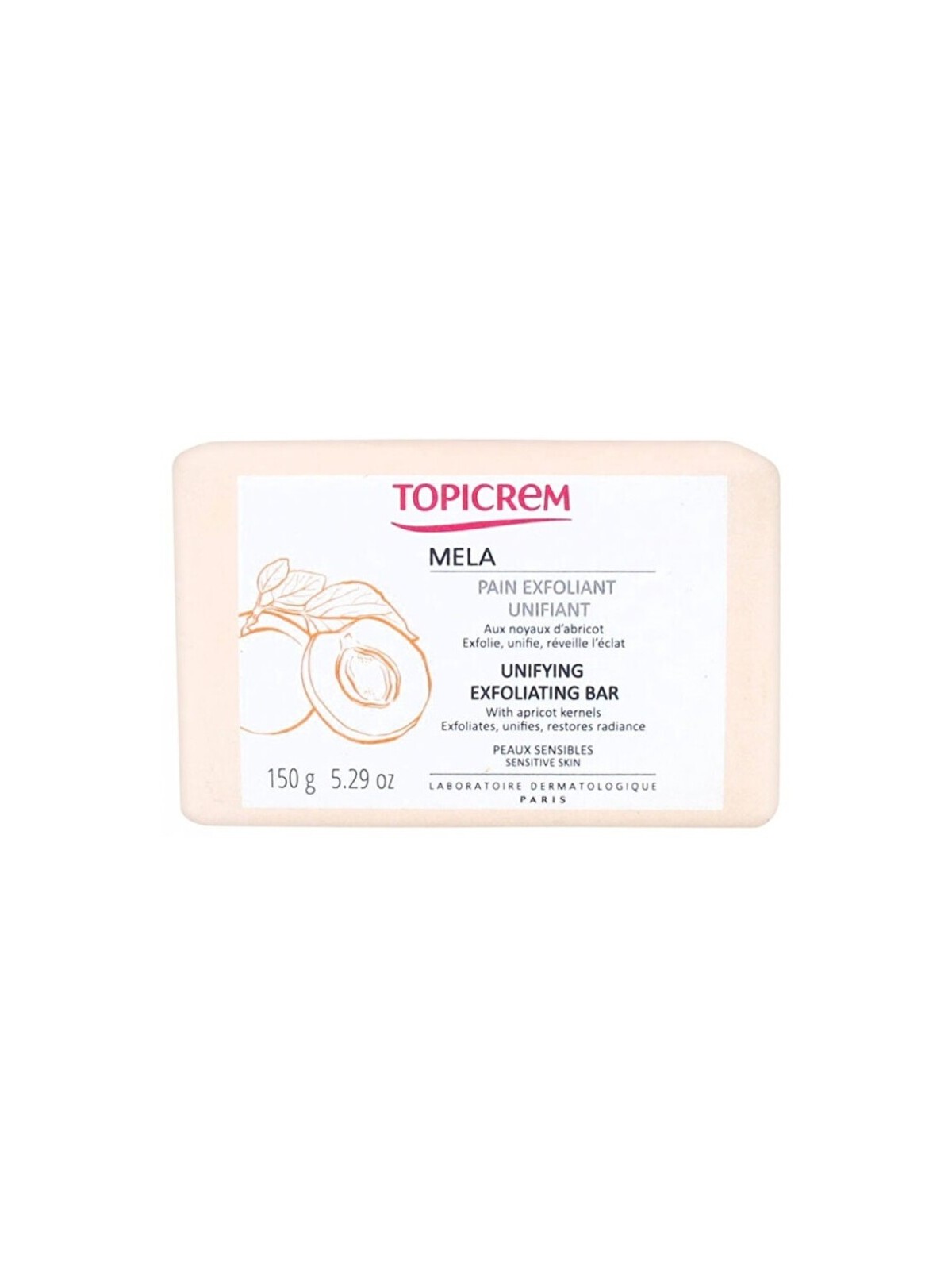 Saponetta Esfoliante Topicrem MELA 150 gr unisex