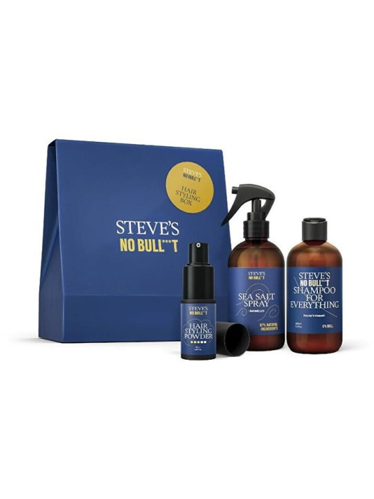 Steves No BullT Cofanetto per lo styling dei capelli Set regalo uomo